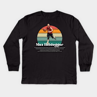 Max Heidegger Vintage V1 Kids Long Sleeve T-Shirt